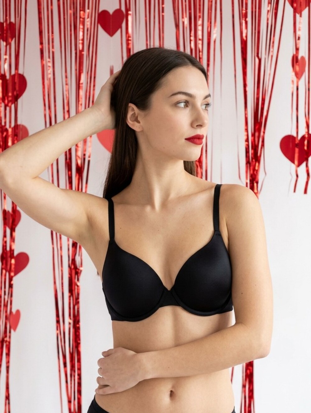 AERIE Emma Black Bra